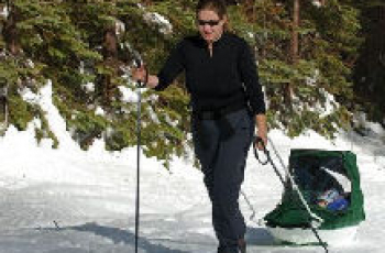 Met een baby op wintersport