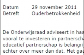 Ouders kapittelen is geen onderwijsbeleid