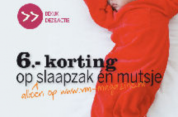 Geen mutsje bij het slapen