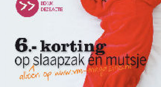 Geen mutsje bij het slapen