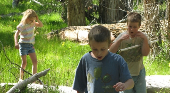 Gun kinderen hun geheime avonturen
