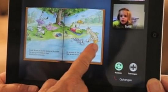 Voorlezen op afstand