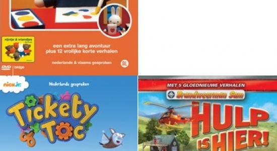DVD's | Populaire series voor peuters en kleuters
