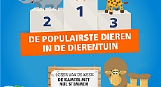 De populairste dierentuin-dieren