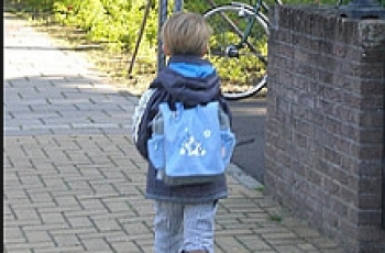 Als de schooltas te zwaar is