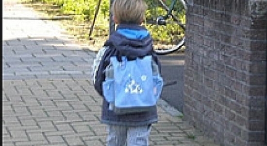 Als de schooltas te zwaar is