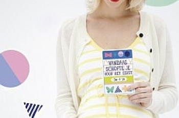 Zwangerschap | Milestone Pregnancy Cards