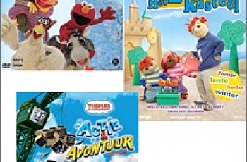 DVD's | Sesamstraat, Zandkasteel en Thomas