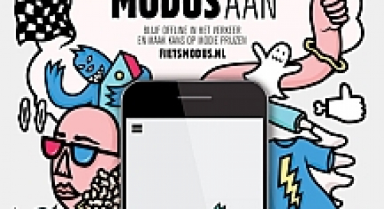 App tegen appen op de fiets