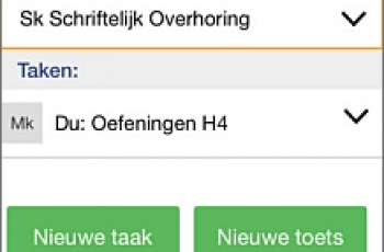 Huiswerk | App voor huiswerk-planning