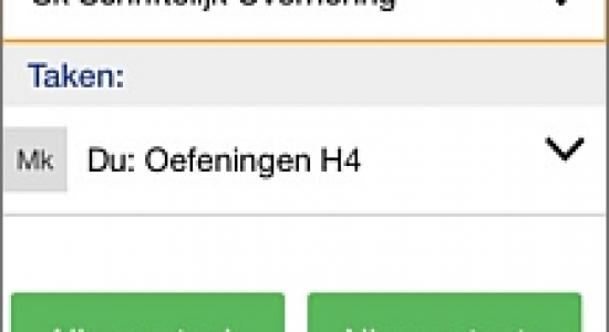 Huiswerk | App voor huiswerk-planning