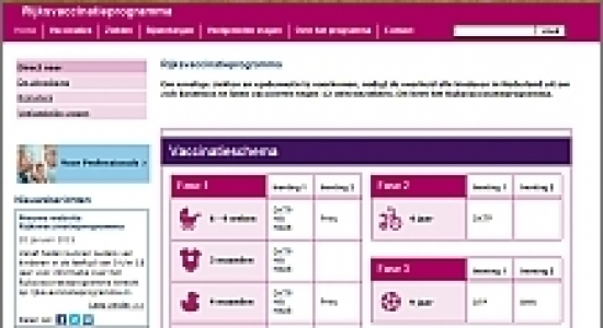 Gezondheid | Nieuwe vaccinatie-website