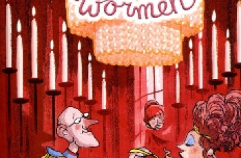 Vanillevla met wormen (7+)