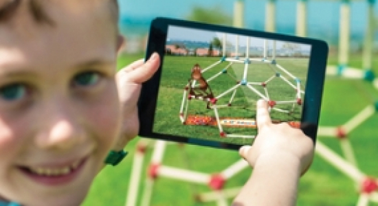 23. Met je iPad op het klimrek