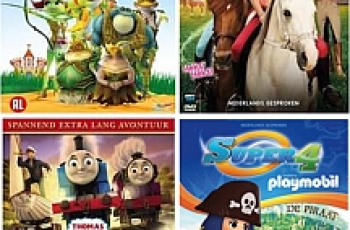 DVD's | 4 nieuwe kinder-DVD's. Mail & win!