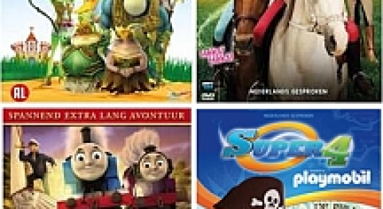 DVD's | 4 nieuwe kinder-DVD's. Mail & win!