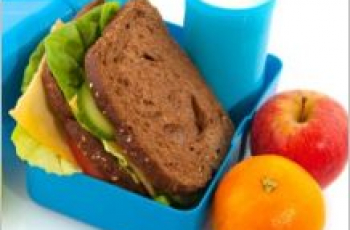 Lunchpauze op de basisschool