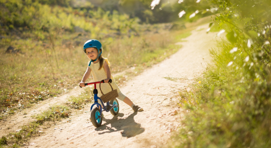 Draagt jouw kind een helm op de fiets?