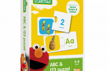 Winactie Sesamstraat ABC & 123 puzzel