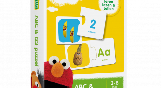 Winactie Sesamstraat ABC & 123 puzzel