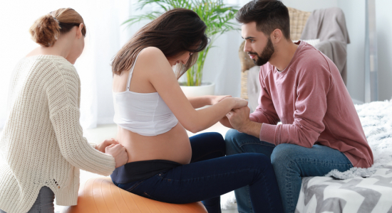 Kind wel of niet bij de bevalling?