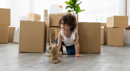 Verhuizen met kinderen, hier wil je aan denken