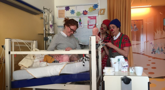 Onze baby Jones had een gat in haar hart, ik voelde me lamgeslagen!