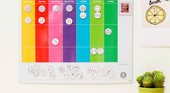 Deze weekplanner geeft ons kind super veel rust