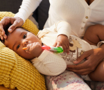 Help! Mijn baby heeft last van doorkomende tandjes: dit helpt echt