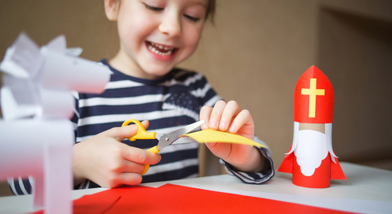 Knutselen voor Sinterklaas: 10 leuke sinterklaasknutsels voor jouw kind