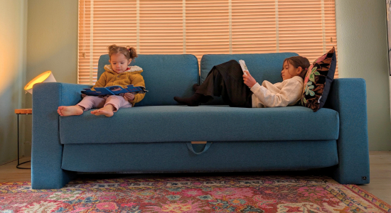 Getest: de Bruno slaapbank die zelfs springende kinderen overleeft!