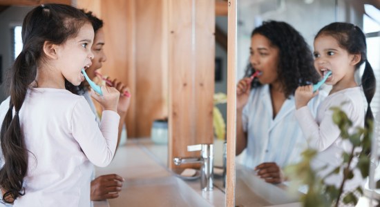 Poetsen en flossen: deze tips helpen je kind bij een gezond gebit