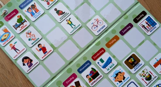 Beste weekplanner voor kinderen: dit visuele planbord bracht eindelijk rust in huis