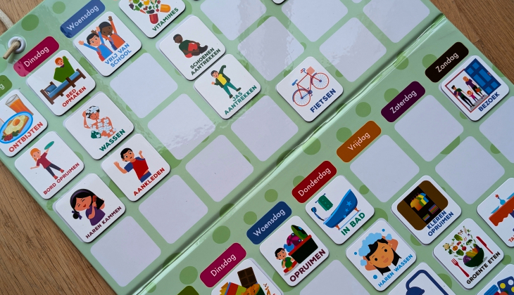 Beste weekplanner voor kinderen: dit visuele planbord bracht eindelijk rust in huis