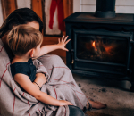 Open haard of houtkachel met jonge kinderen? Hier wil je op letten